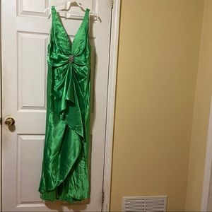 Faviana NY Emerald Prom dress